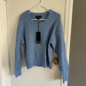 NWT Light blue Truth Sweater women's size small(028)